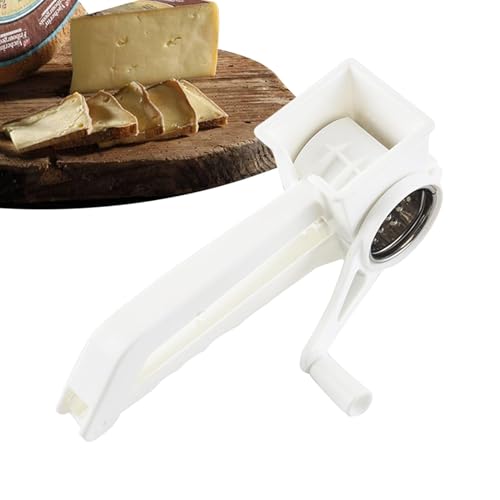 WYLFYJP Rallador De Mano Acero Inoxidable con Agarre Ergonómico | Utensilios Cocina For Preparar Alimentos Forma Rápida Y Sencilla | Rotatorio Versátil