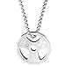 Luntus Collar De Fitness De Acero Inoxidable Pendiente De Placa De Peso Fresco Plata Barra con Pesas Mancuerna Levantamiento De Pesas Joyas Deportivas Crossfit Culturismo