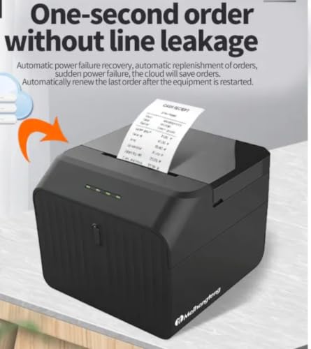 Image of P58D 58mm (2 Inch) USB + Bluetooth Android POS Receipt Bill Printer for Small Business, Restaurant Swiggy, Zomato KOT, Shopping Mall, Mini Market - (P58D)