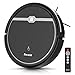 Produktbild Amrobt SI331 Saugroboter, Saugkraft 1600Pa Staubsauger Roboter, mit Ladestation, Selbstaufladender Roboterstaubsauger, ideal für Haustierbesitzer, Reinigt Harte Böden, Teppiche, Hartholz, Schwarz