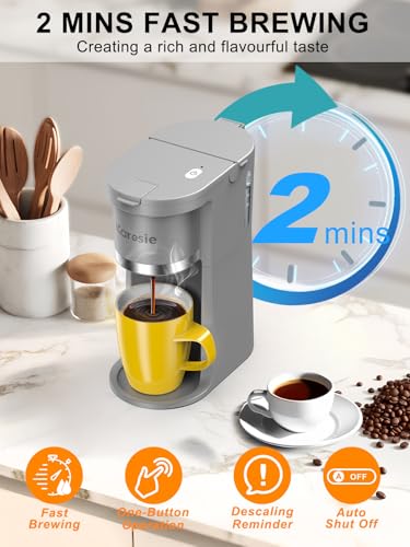 Image of Mini Coffee Maker, Grey