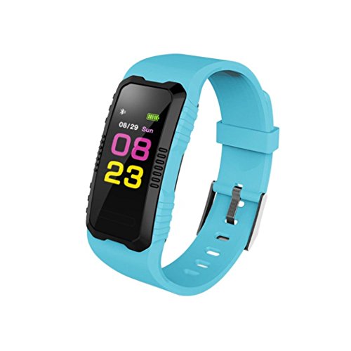 Morwind Fitness Tracker,Orologio Fitness Activity Tracker Smartwatch Cardiofrequenzimetro da Polso Contapassi Braccialetto Pedometro Smart Watch per Uomo Donna (Blu)