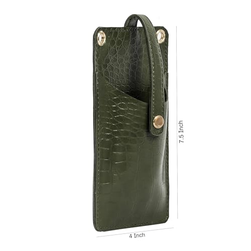 Image of Bagsy Malone Women's Small Cross-Body Phone Bag Stylish Vegan Leather Mobile Cell Phone Holder Pocket Purse Wallet Sling Bag Mini Shoulder Bags