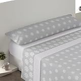 MERCURY TEXTIL- Juego de sábanas coralina, Cama 135)