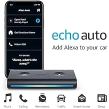 Echo Auto 1st gen - Hands-free Alexa in your car with your phone