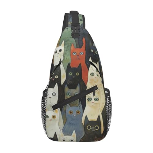 Bolso cruzado Cat para hombre y mujer