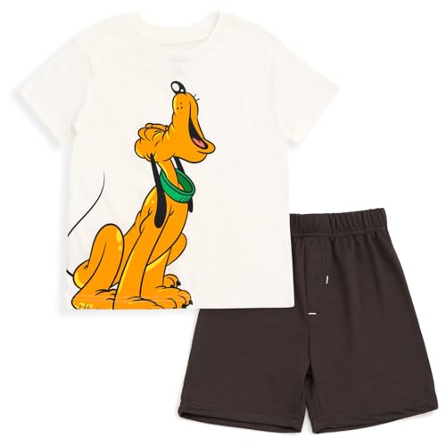 Image of Disney Mickey Mouse T-Shirt and Shorts Outfit Set Infant to Big Kid Sizes (12 Months - 12)