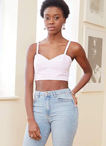 Mccall Pattern Company Mccall's M79585A Women's Close Fit Crop Tank Top Sewing Patterns, Sizes 4-22, Various, White #TOP2