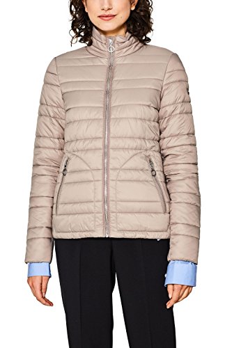 Preisvergleich Produktbild edc by ESPRIT Damen 018CC1G012 Jacke, Braun (Taupe 240), Medium