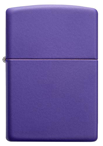 Image of Zippo Storm Lighter - Matte Purple - Base Model - Refillable - Reusable - Windproof Design - Gift Box - Made in USA