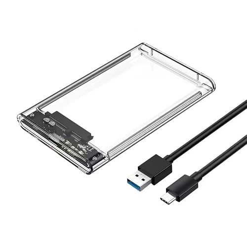 Caja externa para disco duro 2.5 pulgadas USB-C a SATA III