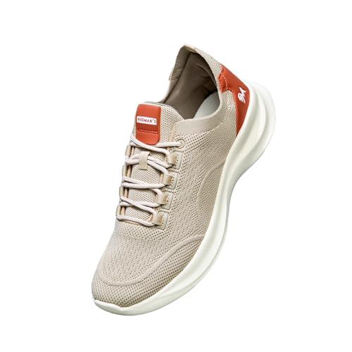 Image of Neeman's The Knit Strides Sneakers for Men | Lightweight with Breathable Knit Upper & Cushioned EVA Sole for All-Day Comfort
