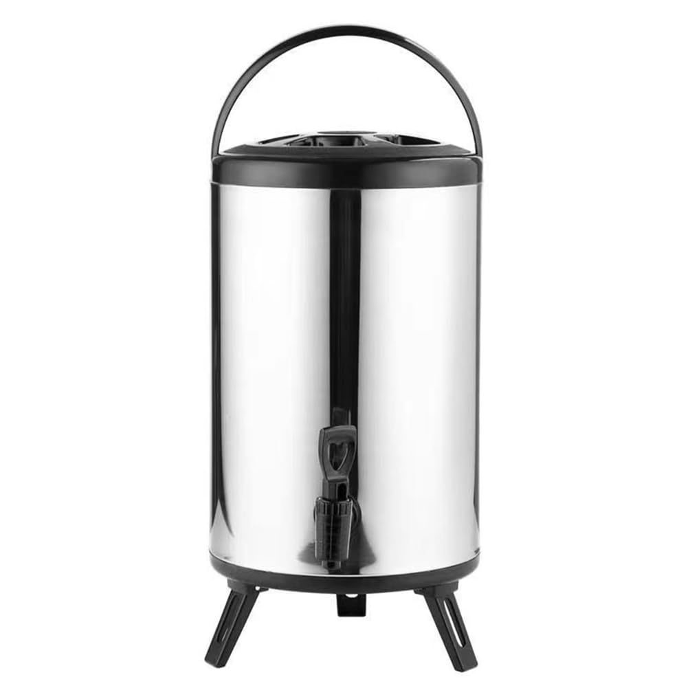 Contenedor de bebidas aislado 6L/8L con grifo - acero inoxidable