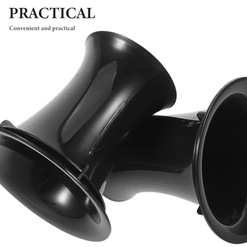 Tubo de plástico portátil SOIMISS para cajas de subwoofer con diseño compacto negro 3