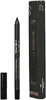 Lápis de Olho Carbon Black, Delineador em Lápis, Preto Intenso, Traço Macio e Preciso Nina Makeup