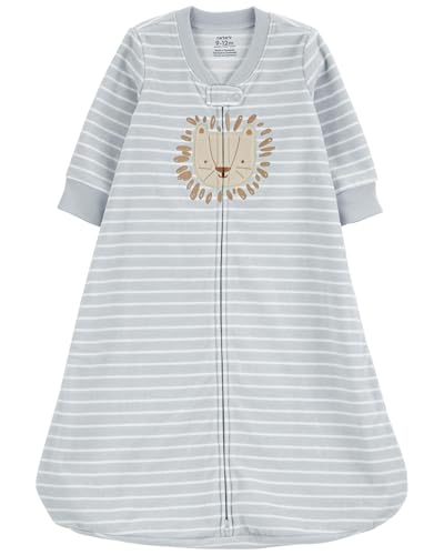 Image of Carter's Unisex Baby Sleep Bag, (Blue Lion, 3-6 Months)