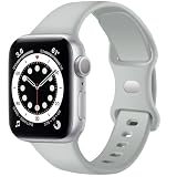 Colores ricos: nuestra correa para iWatch tiene varios colores ricos y apagados, se adapta a todas las mujeres, niñas y hombres. Ideal con tus atuendos y fácil de cambiar para cada ocasión. El tamaño de 38 mm/40 mm/41 mm se adapta a muñecas de 5.1 a 7.1 pulgadas; el tamaño de 42 mm/44 mm/45 mm se adapta a muñecas de 6.3 a 8.3 pulgadas.