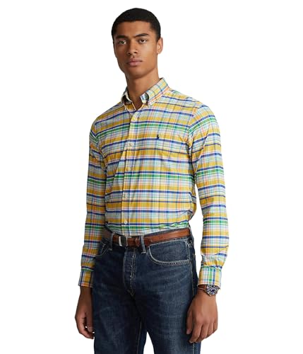 Image of POLO RALPH LAUREN Classic Fit Plaid Performance Shirt