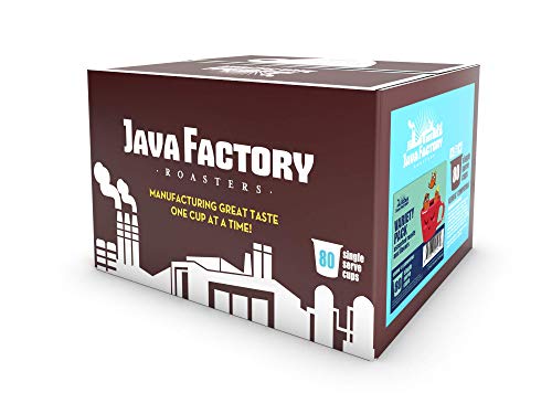 Image of Java Factory Coffee Pods Compatible with K Cup Brewers Including 2.0, Assorted Variety Pack, 80 Count