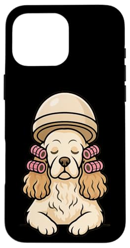 Cocker Spaniel wAT X^CXg t@[ - 낢 }} pp X}zP[X iPhone 16 Pro Max p