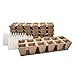 Produktbild 5 Stück G-More Anzuchttöpfe 6x2 Praktisches Set, 100% torffrei aus PEFC-zertifizierter Zellulose - Biologisch abbaubar Pflanztopf Saattopf Pflanzenanzucht