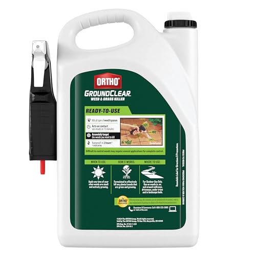 image for Ortho GroundClear Weed and Grass Killer with Comfort Wand, Kills Dande