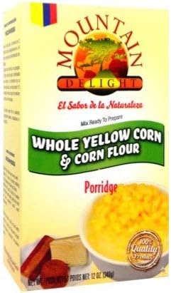 Mountain Delight Mazamorra Antioqueña 340 gr. / Whole Yellow Corn & Corn Flour 12 oz.