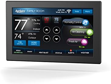 Aprilaire Universal Color Touch Screen Wi-Fi IAQ 8920W Thermostat