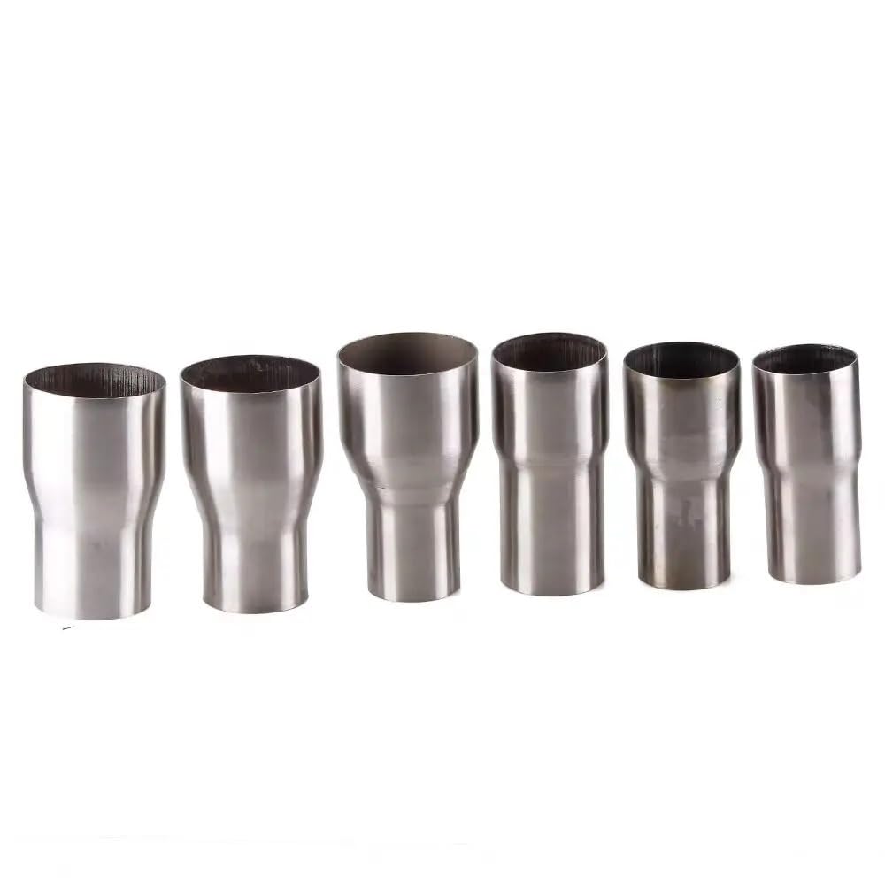 1pc Stainless Steel 57MM-63MM Car Exhaust Reducer Connector Pipe Tube Adapter Intake Pipe Connection Joint CR1017 AEVHBAMXN