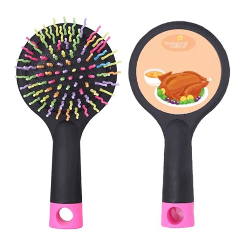 Brosse à cheveux brosse démêlante à coussin d'air massage cuir chevelu dinde