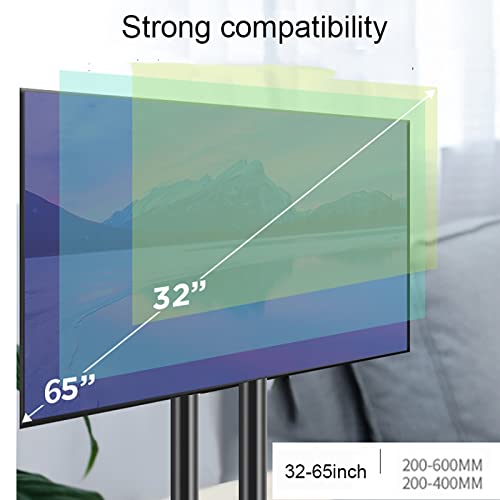 Support TV de table en verre trempé robuste pour téléviseur haut de gamme jusqu'à 65 pouces - 7