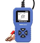 OBDResource araç aküsü test cihazı 6V 12V 24V araç aküsü ölçüm cihazı test cihazı, BM550 100-2000CCA pil...