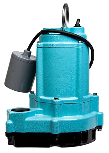 Little Giant Rfsn-9 115-Volt, Maximum 13-Amp - 1/2 Hp, Pump Down Piggyback Tethered Float Switch For Pond, Sump, Effluent Or Sewage Systems, 15-Ft. Cord, Grey, 599117 #TOP2