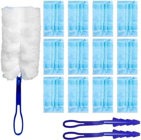 Forbabe Staubmagnet Set - 60 Stück Mit Griffen Für Swiffer & Co