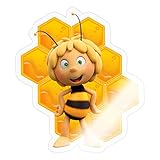 Spreadshirt Die Biene Maja 3 Das Geheime Königreich Film Bienenwabe Sticker, One Size, Transparent glänzend