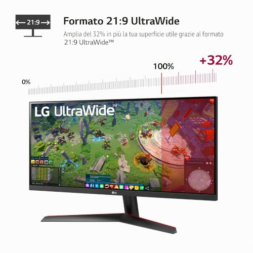 29WP60G-B - Monitor Gaming  Ultragear (Pannello IPS: 2560x1080p - Monitor - Immagine 2