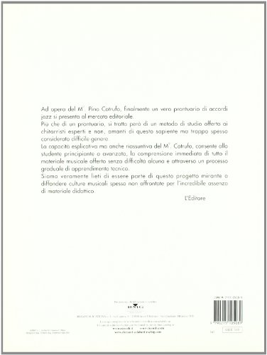 Prontuario di accordi jazz per chitarra