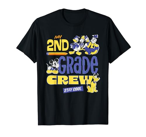 Disney My 2nd Grade Crew Stay Cool Back to School Friends T�V���c