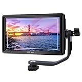 FEELWORLD FW568 V3 6 inch On-Camera Field Monitor, 3D LUT, for DSLR Camera, 1920x1080, HDMI Input/Output, Full HD, Tilt Arm, Large Viewing Angles