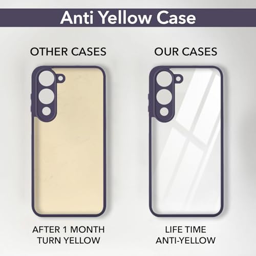Image of Jkobi Ultra-Hybrid Back Cover Case for Vivo iQOO Z10 Lite (Lifetime Anti Yellow | Anti Scratch | Crystal Clear Shockproof)