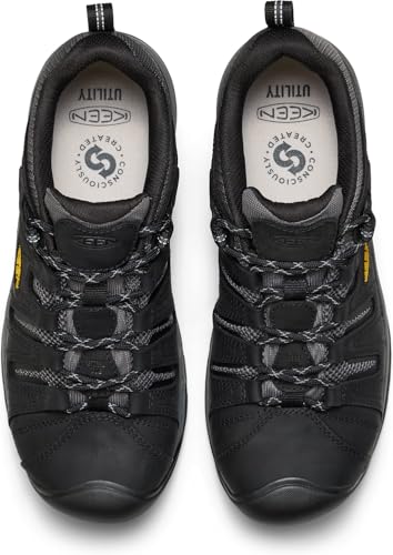 KEEN Utility Men's Flint 2 Versatread Non Slip Low Height Steel Toe Durable Work Shoes4