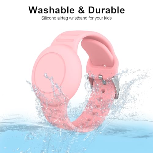 Bracelet AirTag enfant silicone souple de qualité supérieure ajustable