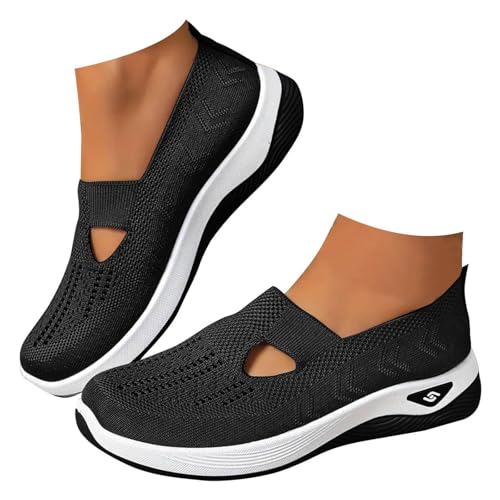 Mfhmom Weite H Schuhe Damen für Hallux Valgus - Orthopädische Sommer Sneaker...
