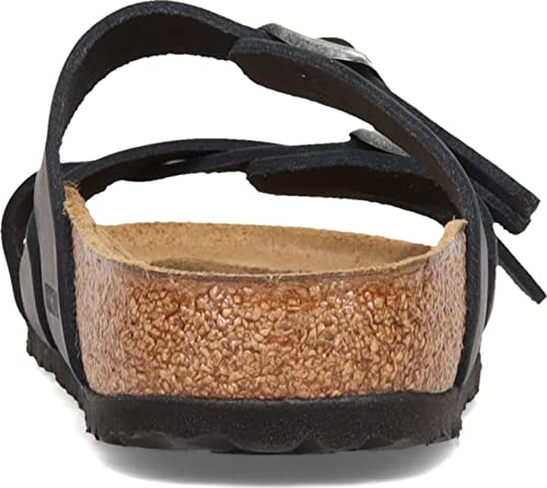 Image of Birkenstock unisex-adult 1019597Arizona Sfb Black Bflor