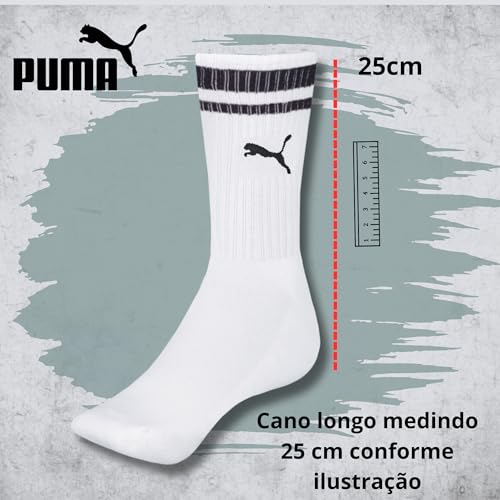 Kit 04 Pares de Meia Cano Longo Puma | KIT B | 39-43