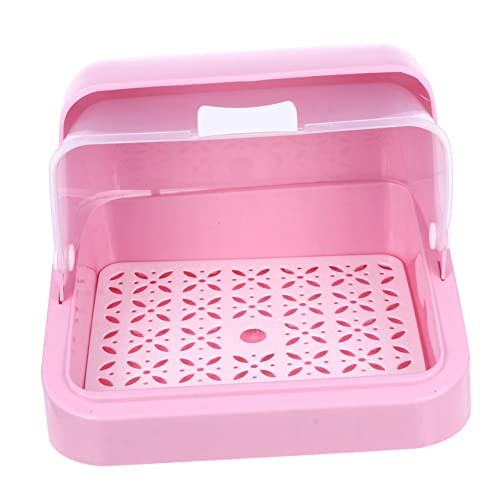 STOBAZA Baby Bottle Storage Container Feeding Bottle Case Cutlery Drainer Pp Material Elegant Design Random Color