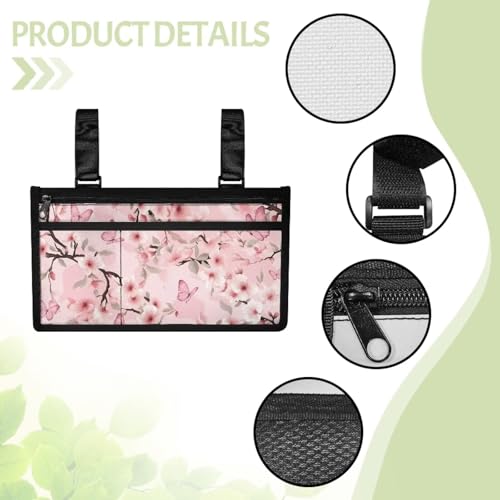 Accessoires de fauteuil roulant sac rangement latéral pochette déambulateur