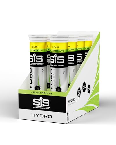 Science in Sport HYDRO comprimidos de 160 uds. Limón - Comprimidos de electrolitos, Veganos y sin gluten, Comprimidos efervescentes para promover la hidratación y el equilibrio electrolítico