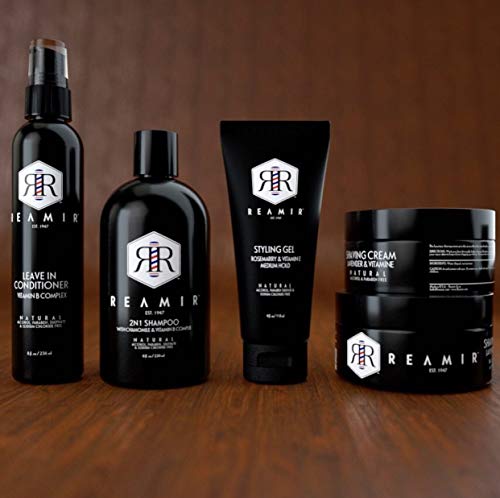 Reamir Men's Shaving Cream Senstive Skin - All Natural Essential Paraben Alcohol Free - Protects Skin And Smooth Skin - Prevent Razor Burn And Ingrown Hairs 8 Oz #TOP6