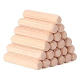 Faanktion 500 Piezas Tacos de Madera Estriados 6x30mm, Reparación y Carpintería